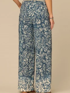 "Ab"leisure Skyrise Rope Belt Spade Pocket Petite Wide Leg Pants