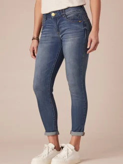 "Ab"solution® Ankle Skimmer Blue Jeans