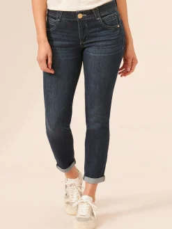 "Ab"solution® Ankle Skimmer Indigo Denim Skinny Jeans