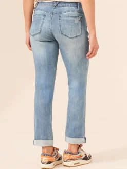 "Ab"solution® Blue Denim Girlfriend Jean