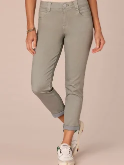 "Ab"solution® Colored Ankle Skimmer Pants