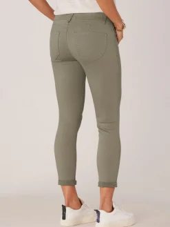 "Ab"solution® Colored Ankle Skimmer Pants