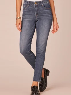 "Ab"solution High Rise Ankle Length Petite Jeans