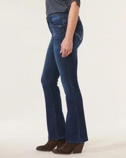 "Ab"solution High Rise Cascading "D" Itty Bitty Bootcut Tall Jeans