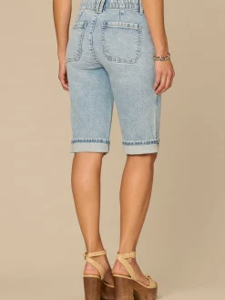 “Ab”solution® High Rise Coin Pocket Plus Size Bermuda Shorts