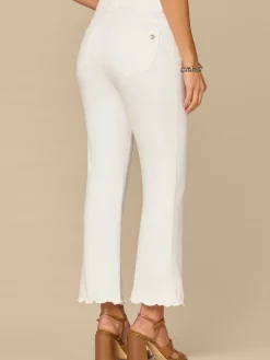 “Ab”solution® High Rise Cropped Hem Petite Itty Bitty Flare Pants