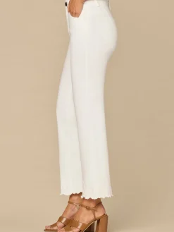 “Ab”solution® High Rise Cropped Hem Petite Itty Bitty Flare Pants