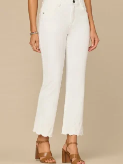 “Ab”solution® High Rise Cropped Hem Petite Itty Bitty Flare Pants