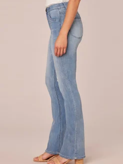 "Ab"solution® High Rise 34" Inseam Light Blue Tall Bootcut Jean