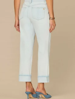 “Ab”solution® High Rise Petite Boyfriend Jeans with Side Entry Pocket