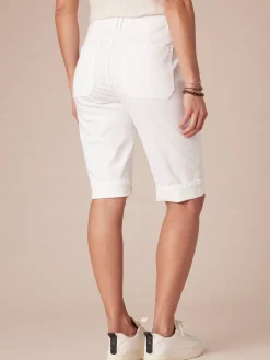 “Ab”solution® High Rise Petite Bermuda Shorts with Coin Pocket