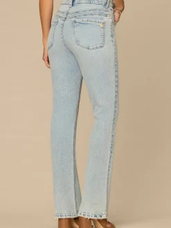 “Ab”solution® High Rise Petite Itty Bitty Boot Jeans with Double Yoke