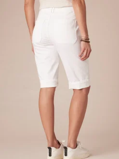 “Ab”solution® High Rise Plus Size Bermuda Shorts with Coin Pocket