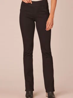 "Ab"solution® High Rise Pull-On Itty Bitty Boot Glider Tall Jeans