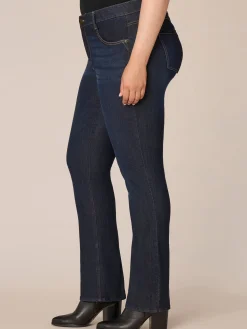 "Ab"solution® Indigo Itty Bitty Bootcut Plus Jeans