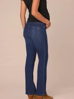 "Ab"solution Indigo Maternity Itty Bitty Boot Baby Bump Jeans