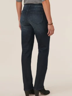 "Ab"solution® 33" Inseam Straight Leg Artisanal Denim Tall Jeans