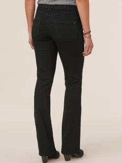 "Ab"solution® Itty Bitty Bootcut Black Jeans