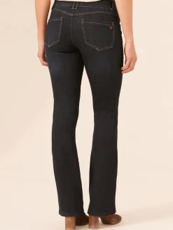 "Ab"solution® Itty Bitty Bootcut Indigo Jeans
