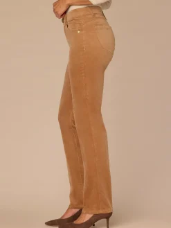 "Ab"solution® Mid-Rise Corduroy Straight Leg Pants