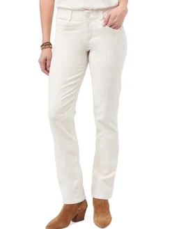 "Ab"solution® Mid-Rise Corduroy Straight Leg Pants