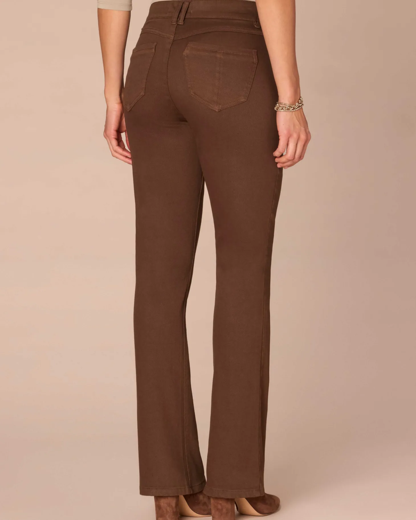 "Ab"solution® Mid-Rise Itty Bitty Bootcut Pants
