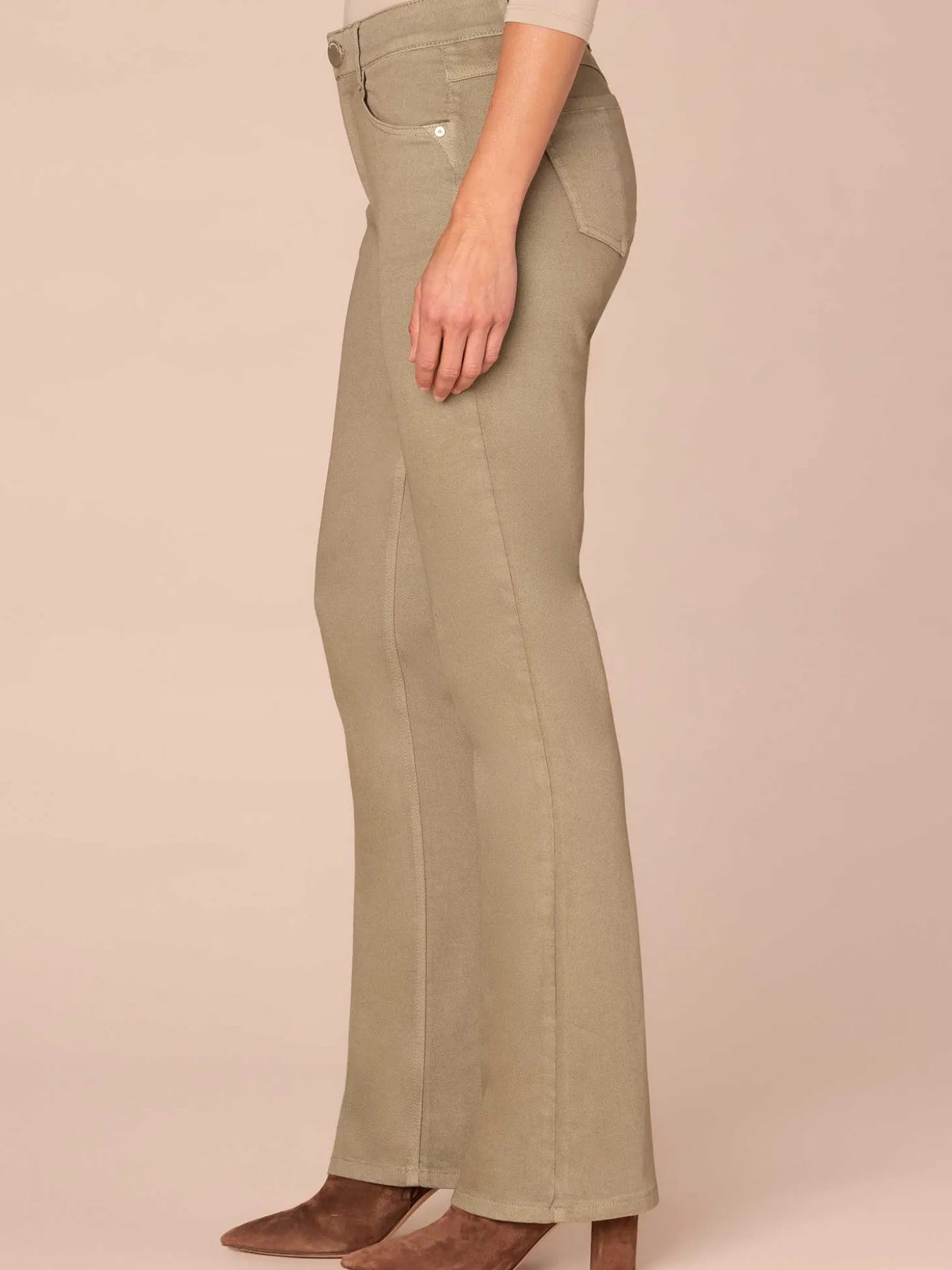 "Ab"solution® Mid-Rise Itty Bitty Bootcut Pants