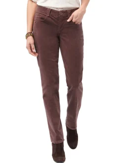 "Ab"solution® Petite Corduroy Straight Leg Pants