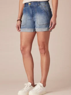 "Ab"solution Petite High Rise Short with 3.5" Inseam