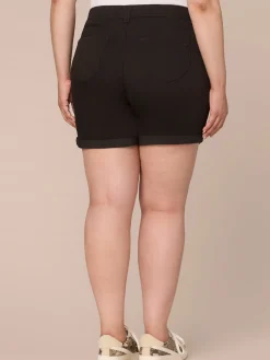 "Ab"solution Plus Size High Rise Short with 7" Inseam