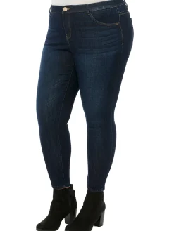 "Ab"solution® Premium Modern High Rise Ankle Length Skinny Jeans