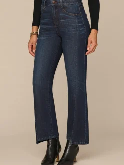 "Ab"solution® Skyrise Barely Boot Petite Jeans with Clean Finish Hem