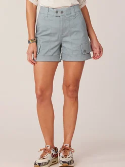 "Ab"solution Skyrise 4.5" Inseam Double Button Cargo Short