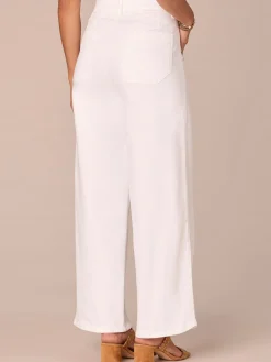 “Ab”solution® Skyrise Tulip Hem Wide Leg Plus Size Jeans