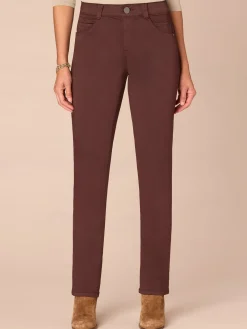 "Ab"solution® Straight Leg Colored Jeans