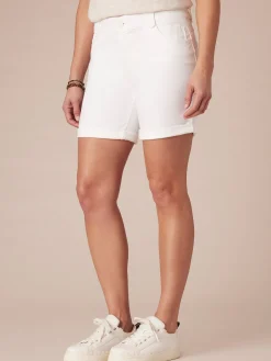 "Ab"solution® White Denim 7" Short
