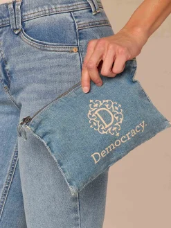 Democracy Denim Pouch