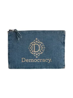 Democracy Denim Pouch