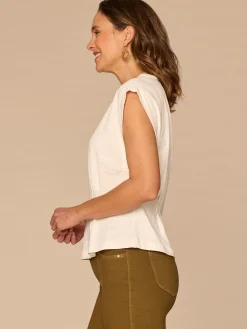 Extended Sleeve Embroidered Scoop Neck Pleated Peplum Knit Top