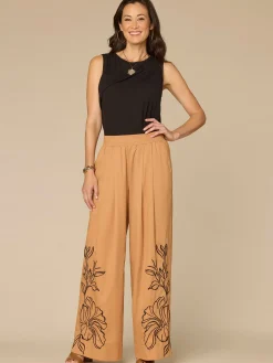 Sleeveless Scoop Neck Knit Top with Asymmetrical Shirring