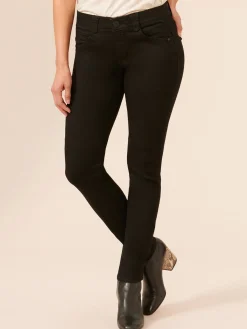 Stretch Black Denim "Ab"solution® Booty Lift Jegging