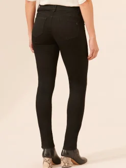 Stretch Black Denim "Ab"solution® Booty Lift Jegging
